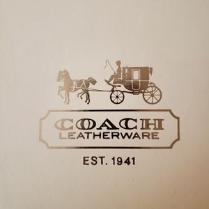 Coach Signature Khaki Brown Canvas Lace ups